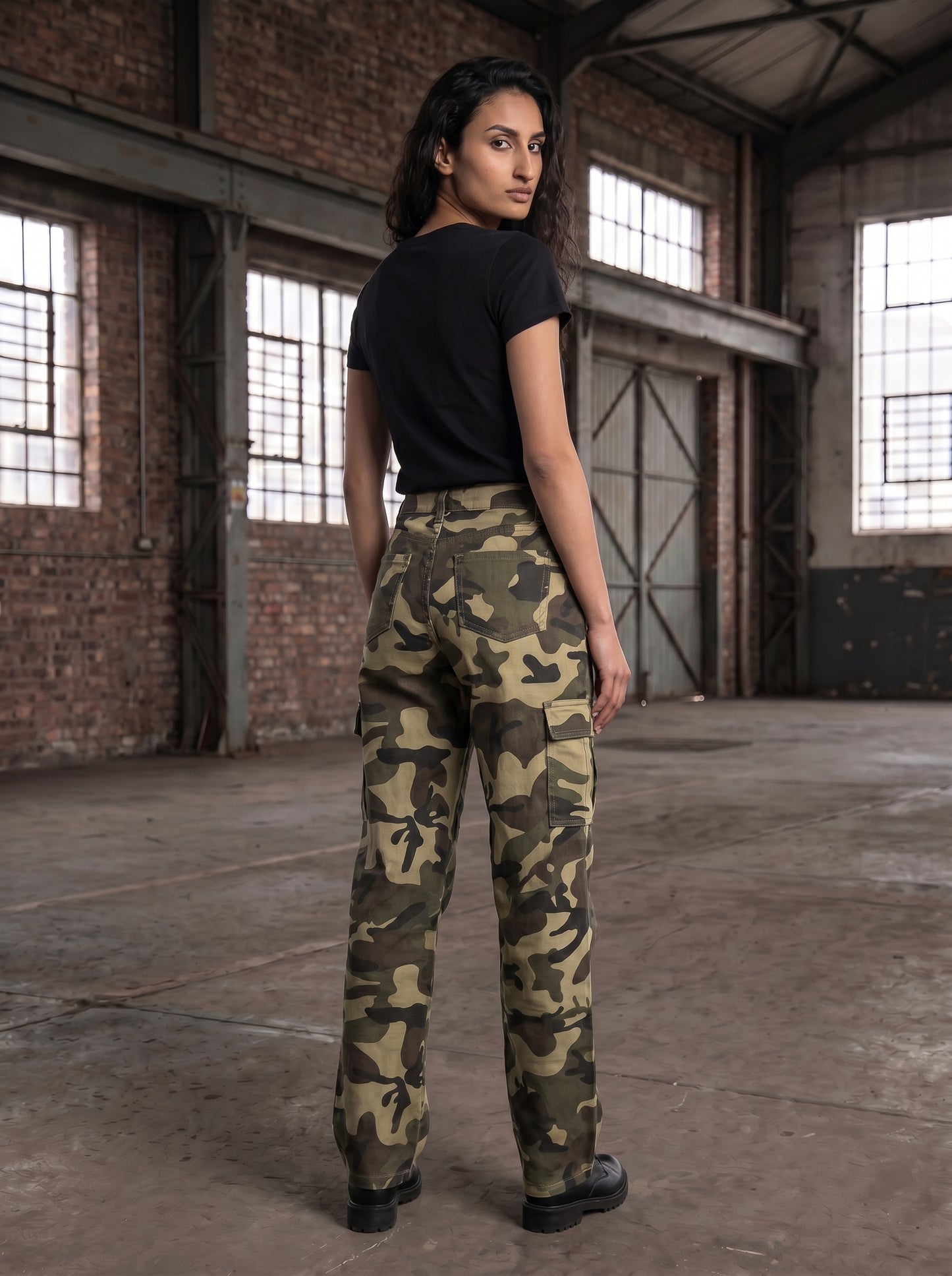 Army cargo jeans