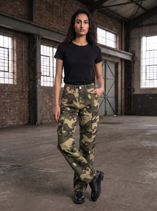 Army cargo jeans