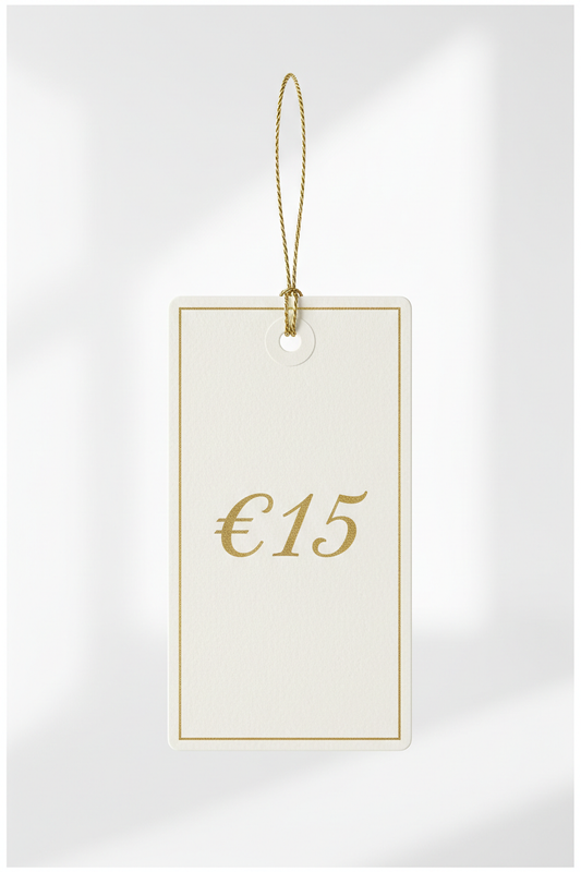 Prijskaartje €15