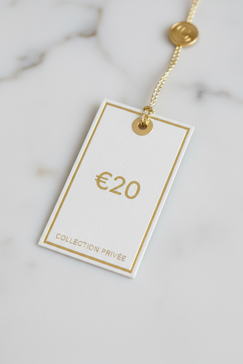 Prijskaartje €20