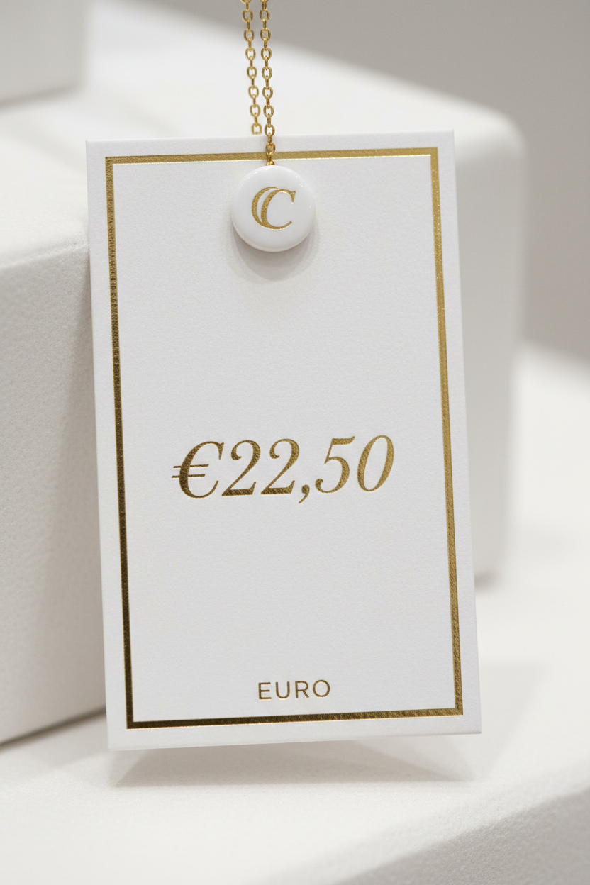 Prijskaartje €22,50