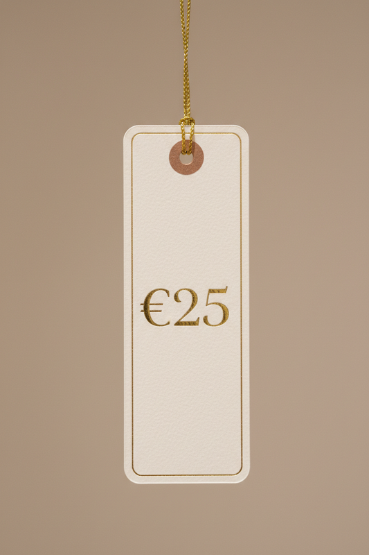 Prijskaartje €25