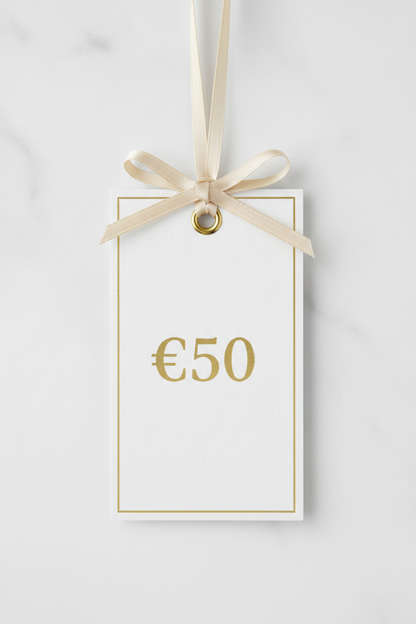 Prijskaartje €50